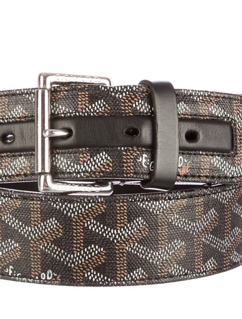 goyard belt brown|Goyard belts for men.